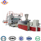 PVC Wall Laminate Artificial Marble Production Line Stone Plastic Sheet Extrusion Machine