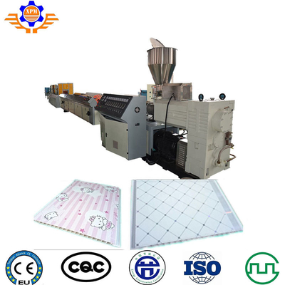 SGS Wood Plastic Composite Pvc Ceiling Panel Extrusion Line Window Door