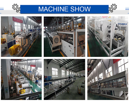 PE HDPE PPR Pipe Extrusion Line 20 - 110mm Plastic Pipe Making Machine