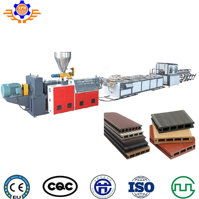 Wall Panel Production PVC Profile Extrusion Line / WPC Profile Extruder Making Machine