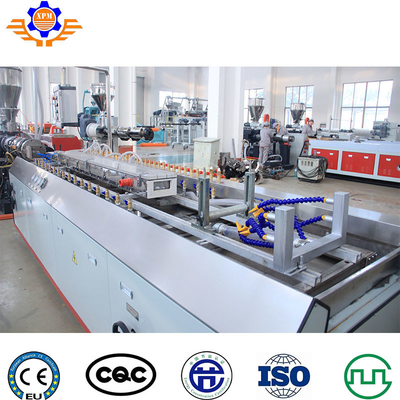 250 Kg/H PVC Upvc Window Profile Extrusion Machine Double Screw Plastic Extruder